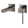 "Mitigeur monocommande 2 trous lavabo taille M GROHE Plus Hard Graphite brossé Réf. 29303AL3"