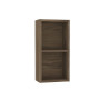 Niche haute Alterna Plénitude 1 tablette hauteur longueur 60cm largeur 30cm profondeur 18cm Chêne noisette
