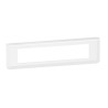 Legrand - plaque de finition horizontale Mosaic pour 10 Modules blanc Réf. 078810L