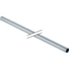 Tube acier életrozingué grosse botte D761-721 mm Longueur 6m Réf. 29159