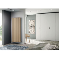 Radiateur eau chaude TESI 5 2110W Noir satiné H600 L990 Réf. RT506002230A402N01