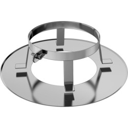 Rosace de finition inox diamètre 180 - 230 mm pour Duoten Réf 549188