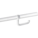 Porte-papier WC, poignée D 32 à 34 mm blanc réf. 510081N