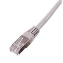 Cordon RJ45 blindé - catégorie 6A - 100 Ohms - FTP - gris - longueur cordon 5 m Réf. 23905