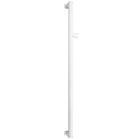 Barre droite ARSIS 1200 mm en aluminium epoxy blanc et chromé mat Réf. 049919