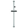 Barre droite ARSIS 1200 mm en aluminium epoxy blanc et chromé mat Réf. 049919