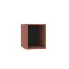 Niche sous vasque Alterna Plénitude longueur 30cm pour meuble 1 tiroir profondeur 36cm Terracotta