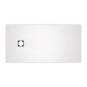 Revêtement rectangulaire Fundo Top Primo écoulement excentré blanc 1,8x0,9 m ép. 6 mm ref 72010105