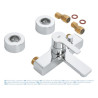 Mitigeur monocommande bain/douche LINEARE Chromé  réf. 33849001