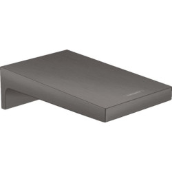 Bec déverseur Metropol - jet lame d'eau - M3/4'' - finition noir chromé brossé Réf. 32543340
