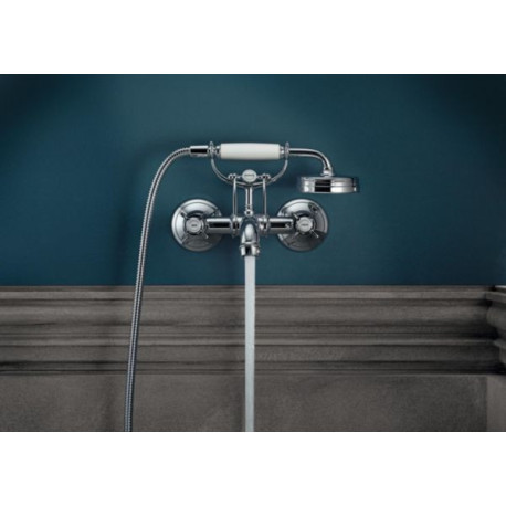 Mélangeur de bain-douche mural Axor MONTREUX 15 x 21 avec inverseur, chromé réf. 16540000