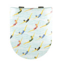 Abattant WOOD SLIM Swim descente manuelle déclipsable Réf. 7WD12287701