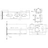 Bis rapidstrut  consol strut 41x21x2.5 bup 200mm NOVIPRO