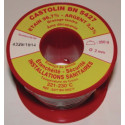 Bobine de fil BN5427 brasage tendre sans plomb étain/argent 3,5% D2 250g Réf. 5427BN2002P