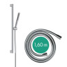Set de douche 100 Pulsify S 1jet EcoSmart avec barre de douche 65 cm Chromé Réf. 24372000