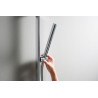 Set de douche 100 Pulsify S 1jet EcoSmart avec barre de douche 65 cm Chromé Réf. 24372000