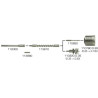 Tête de forage Turbo kit diamètre 68mm réf. 110380