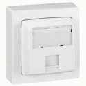Prise RJ 45 Cat.5e FTP 9 contacts blanc Ref.086061