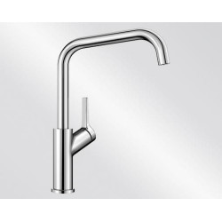 Mitigeur avec bec orientable BLANCO JURENA sans douchette couleur chromé garantie 2 ans Réf. 520764