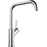 Mitigeur avec bec orientable BLANCO JURENA sans douchette couleur chromé garantie 2 ans Réf. 520764