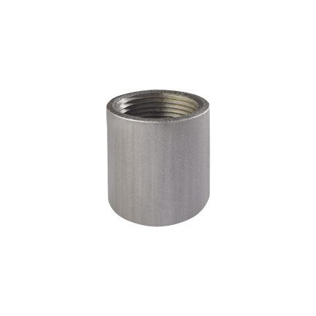 Manchon 2701 tube soudé filetage cylindrique longueur 43mm galva D26x34 réf.MAG26