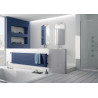 Radiateur eau chaude décoratif PIANO horizontal Blanc 568x1220x38 770 W Réf. PI112201001A482H01