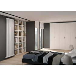 Radiateur eau chaude TESI 2 994W Blanc H1800 L360 Réf. RT218000801A402N01