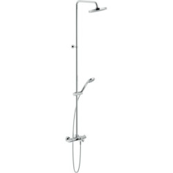 Colonne de bain douche tago chrome mitigeur thermostatique mural réf. TG85310/30CR