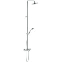 Colonne de bain douche tago chrome mitigeur thermostatique mural réf. TG85310/30CR