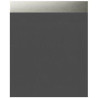 Colonne Coiffeuse Alterna Plénitude 1 porte 40 cm Anthracite, poignée titane