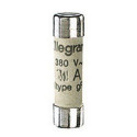 Cartouche industrielle cylindrique gG 8x32 mm avec voyant 10 A Ref.012410