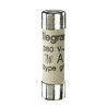 Cartouche industrielle cylindrique gG 8x32 mm avec voyant 10 A Ref.012410