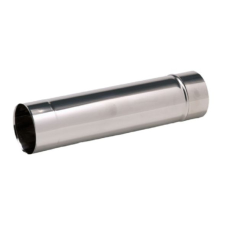 Tuyau rigide Inox 304 diamètre : 83 Lg : 500 mm Tous combustibles réf. 650830