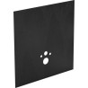 Revêtement prêt à poser wedi I Board TOP revêtement carbon noir 1245x1200 mm Réf. 73964252