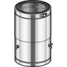 Elément droit Therminox TI longueur 30-45 cm diamètre 150 mm Réf. 21150044/9999
