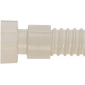 Raccord à visser TOUTFLEX blanc 1"1/4 pour tube de vidage Réf. 215-EMVS1/4