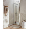 Porte de douche pivotante SERENITY 100 cm chrome Réf. E14P100GA