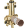 Corps d'encastrement Axor STARCK Shower pour robinet d'arrêt 15 x 21, chromé réf. 10971180