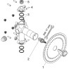 Corps d'encastrement Axor STARCK Shower pour robinet d'arrêt 15 x 21, chromé réf. 10971180