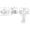Circulateur Magna3 double 65 - 100F entraxe 340 mm PN6 / 10 réf. 97924492