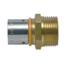 Raccord à sertir mâle fixe DN16-15x21 Réf 523303-EB50