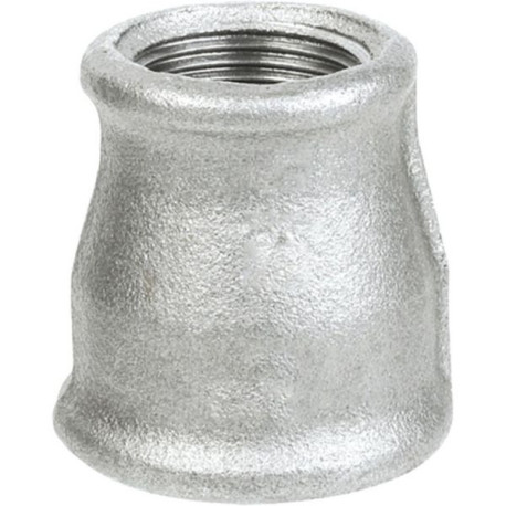 Manchon réduit 240R fonte malléable galvanisée femelle-femelle 40x26 réf.240040026G