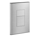 Plaque de commande et robinet temporisé de chasse directe encastré TEMPOFLUX 3. Réf. 763000