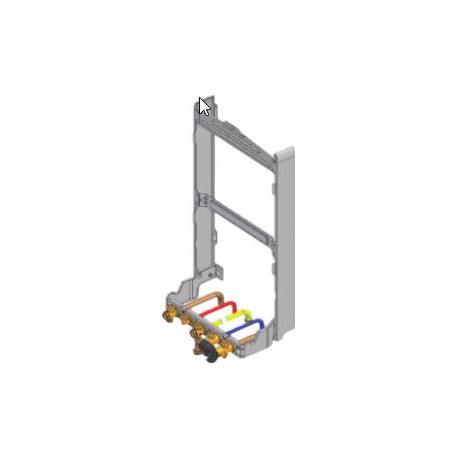 Dosseret standard iDOS GA 5 type 1ère installation pour mégalis iCONDENS réf : 7716780413