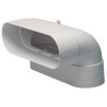 Coude Minigaine90° vertical équivalent D125 (60x200) 11023974