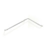 Barre d'appui CONFORT H 900 gauche en angle 67 x 101 cm, chromé Réf. AH994DCR