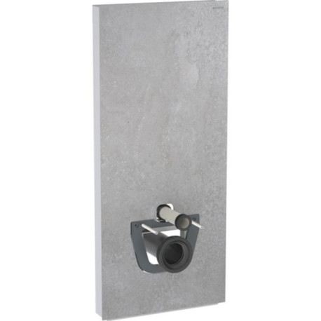 Panneau Monolith Plus pour WC suspendu 114 cm: aspect béton aluminium Ref : 131.231.JV.7