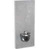 Panneau Monolith Plus pour WC suspendu 114 cm: aspect béton aluminium Ref : 131.231.JV.7