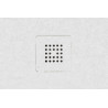 RECEVEUR BASE NUDE 100 MOKA (170X100). Bonde standard. Grille inox. Possible rebord. Découpe sur-mesure. Réf: 53005932