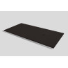 RECEVEUR BASE NUDE 100 MOKA (170X100). Bonde standard. Grille inox. Possible rebord. Découpe sur-mesure. Réf: 53005932